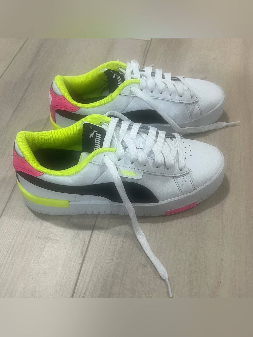Puma neon sneakers. Excellent condition